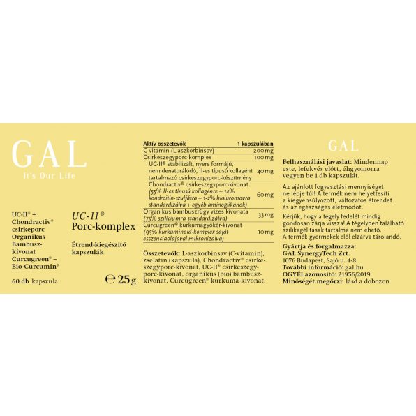 GAL UC-II Cartilage