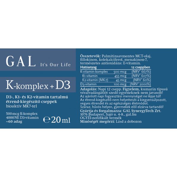GAL K-komplex + D3